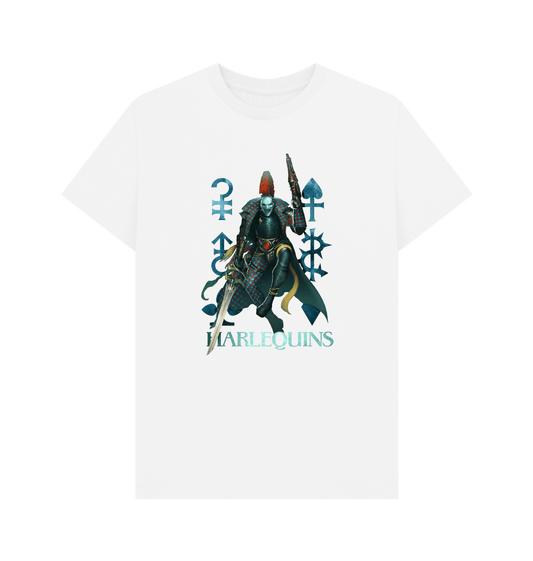 White Harlequins Troupe Master White T Shirt