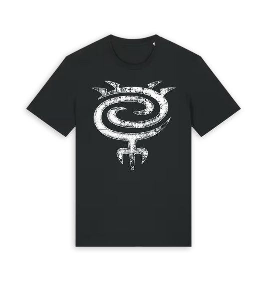 Black Printed T-shirt Front