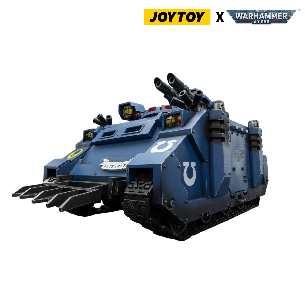 JoyToy Warhammer 40,000 Action Figure - Ultramarines, Razorback with Twin Lascannon (1/18 Scale) Preorder