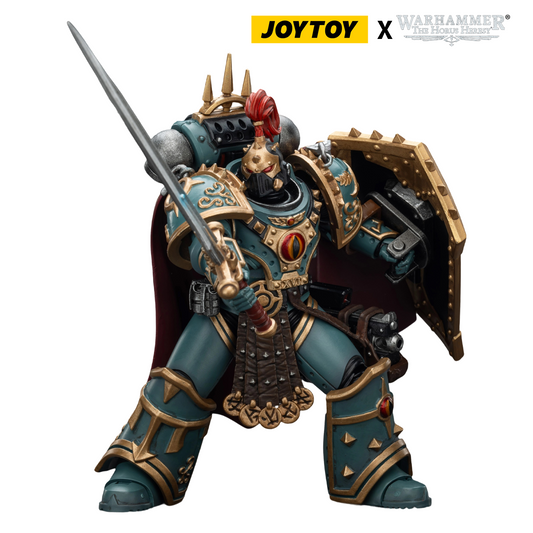 JoyToy Warhammer The Horus Heresy Action Figure - Sons of Horus ‘Little’ Horus Aximand, Captain of the 5th Company (1/18 Scale) Preorder
