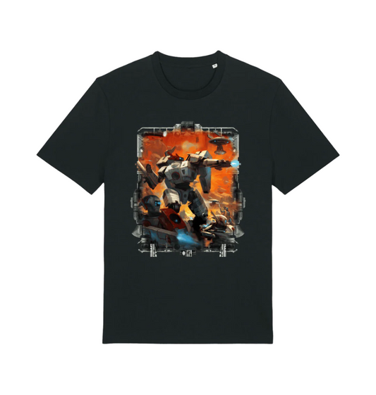 Black Printed T-shirt