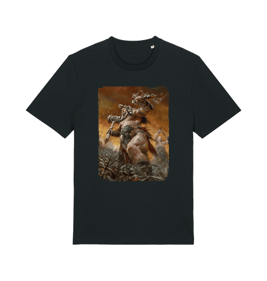 Black Printed T-shirt