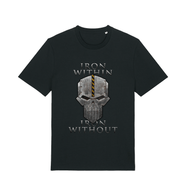 Black Printed T-shirt Front