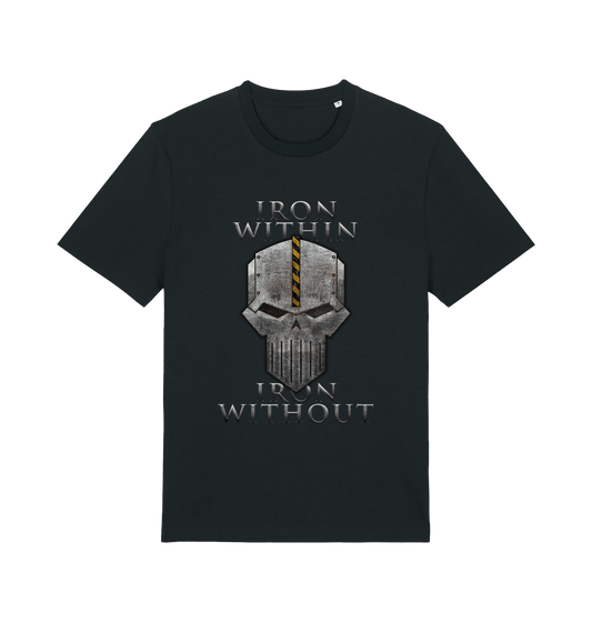 Black Printed T-shirt Front