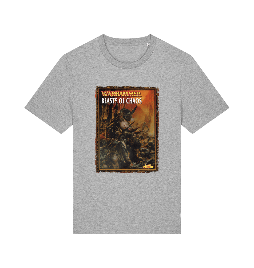 Heather Grey Printed T-shirt