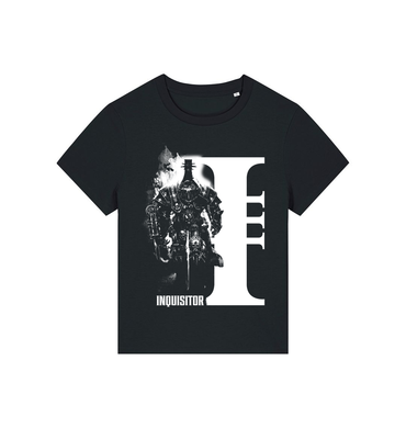 Black Printed T-shirt Front