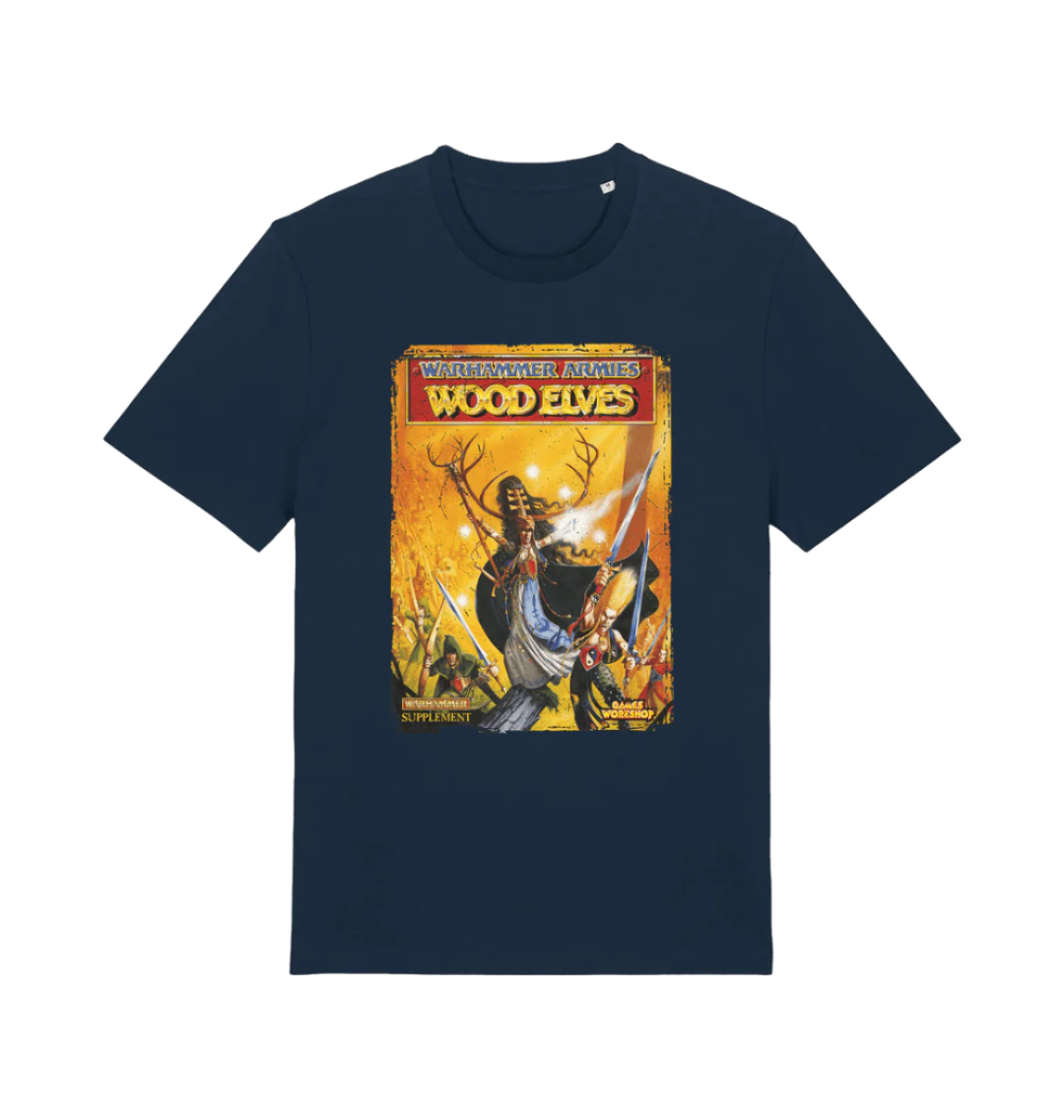 French Navy Printed T-shirt