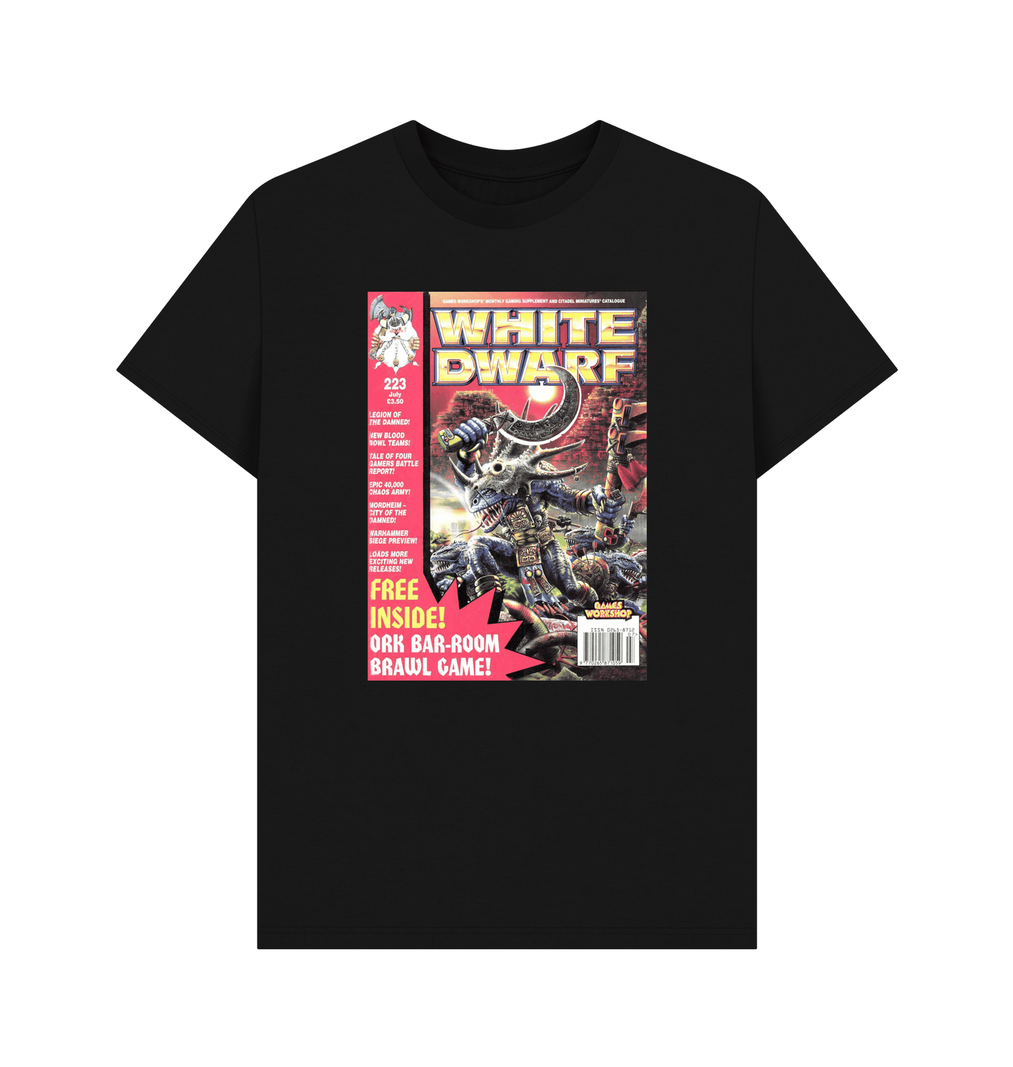 Black White Dwarf Issue 223 T Shirt