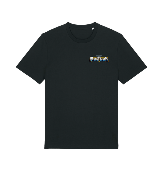 Black Printed T-shirt Front