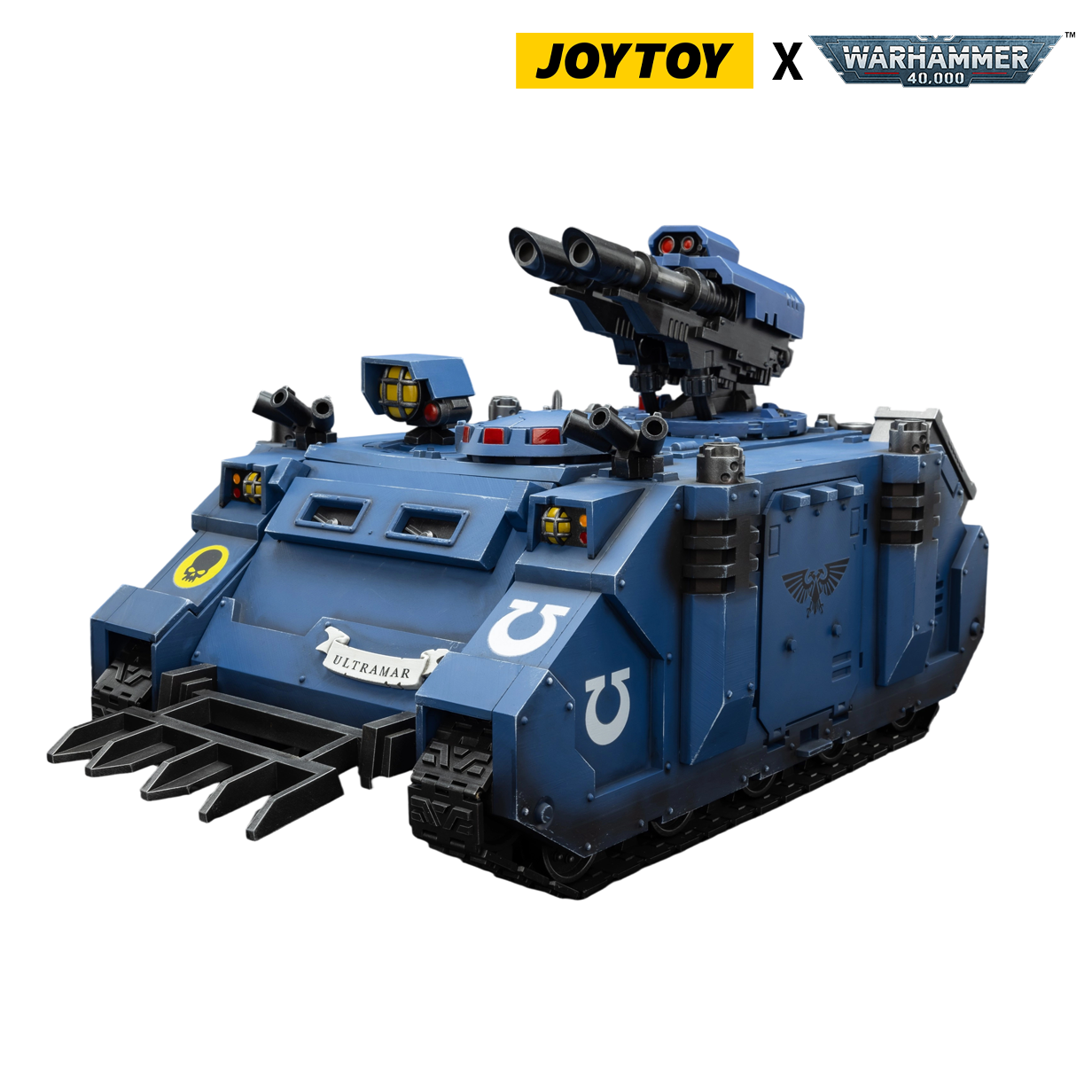 JoyToy Warhammer 40,000 Action Figure - Ultramarines, Razorback with Twin Lascannon (1/18 Scale) Preorder
