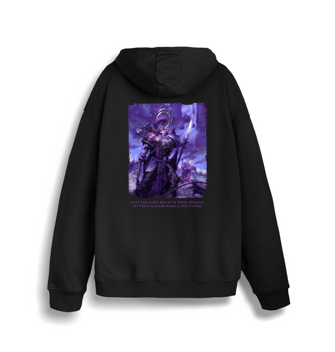 Black Printed Sweater