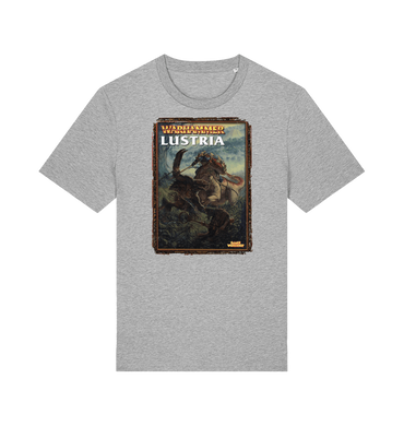 Heather Grey Printed T-shirt Front