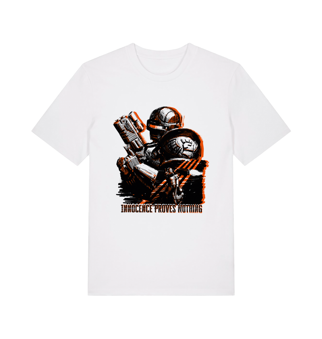 White Printed T-shirt