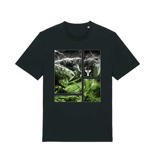 Black Printed T-shirt