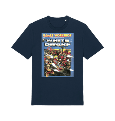 French Navy Printed T-shirt Front