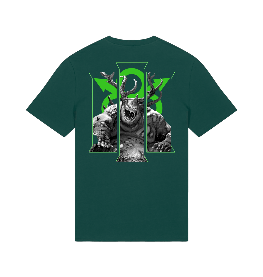 Glazed Green Printed T-shirt