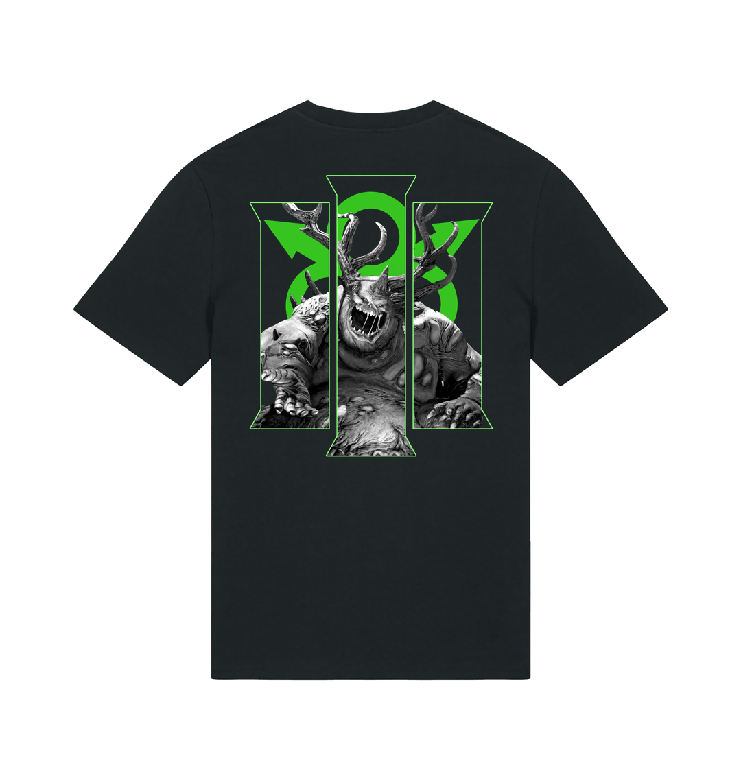 Black Printed T-shirt