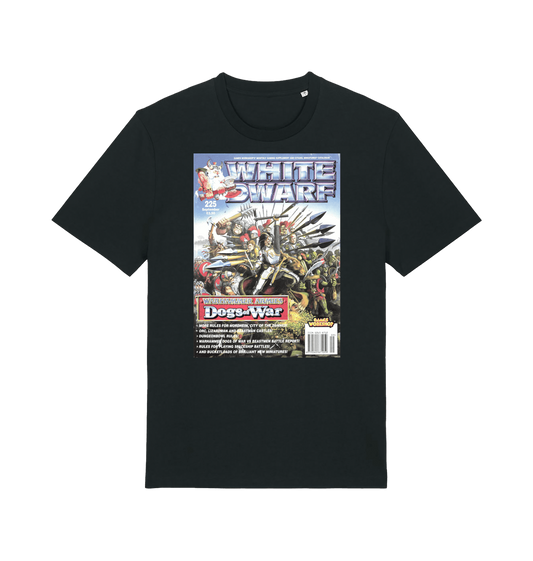 Black Printed T-shirt Front