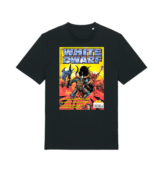 Black Printed T-shirt Front