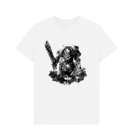 White Warhammer 40,000: Space Marine Titus White T Shirt