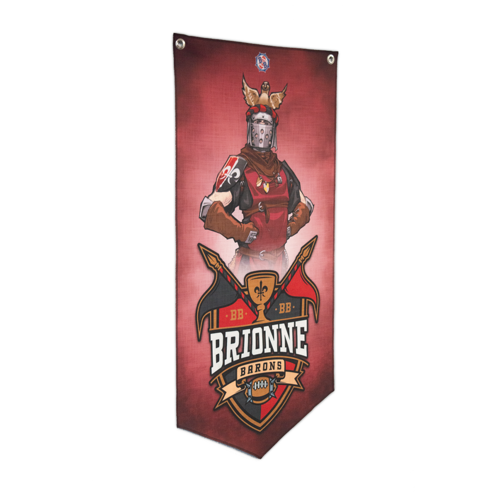 Blood Bowl Brionne Barons Wall Banner