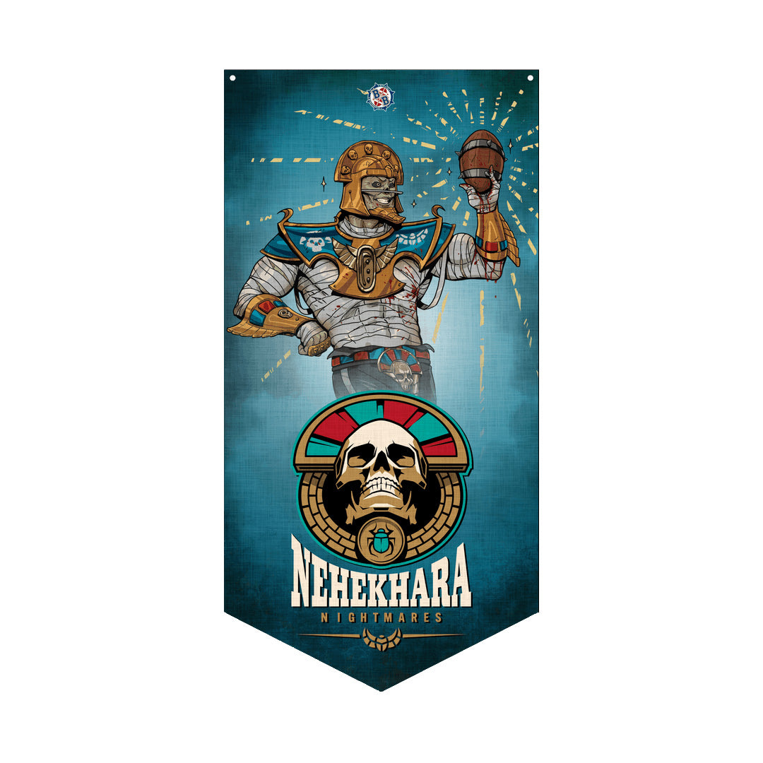 Blood Bowl Nehekhara Nightmares Wall Banner