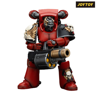 JoyToy Warhammer The Horus Heresy Action Figure - Blood Angels, Angel's Tears Arch-Erelim with Angel's Tears Grenade Launcher (1/18 Scale)