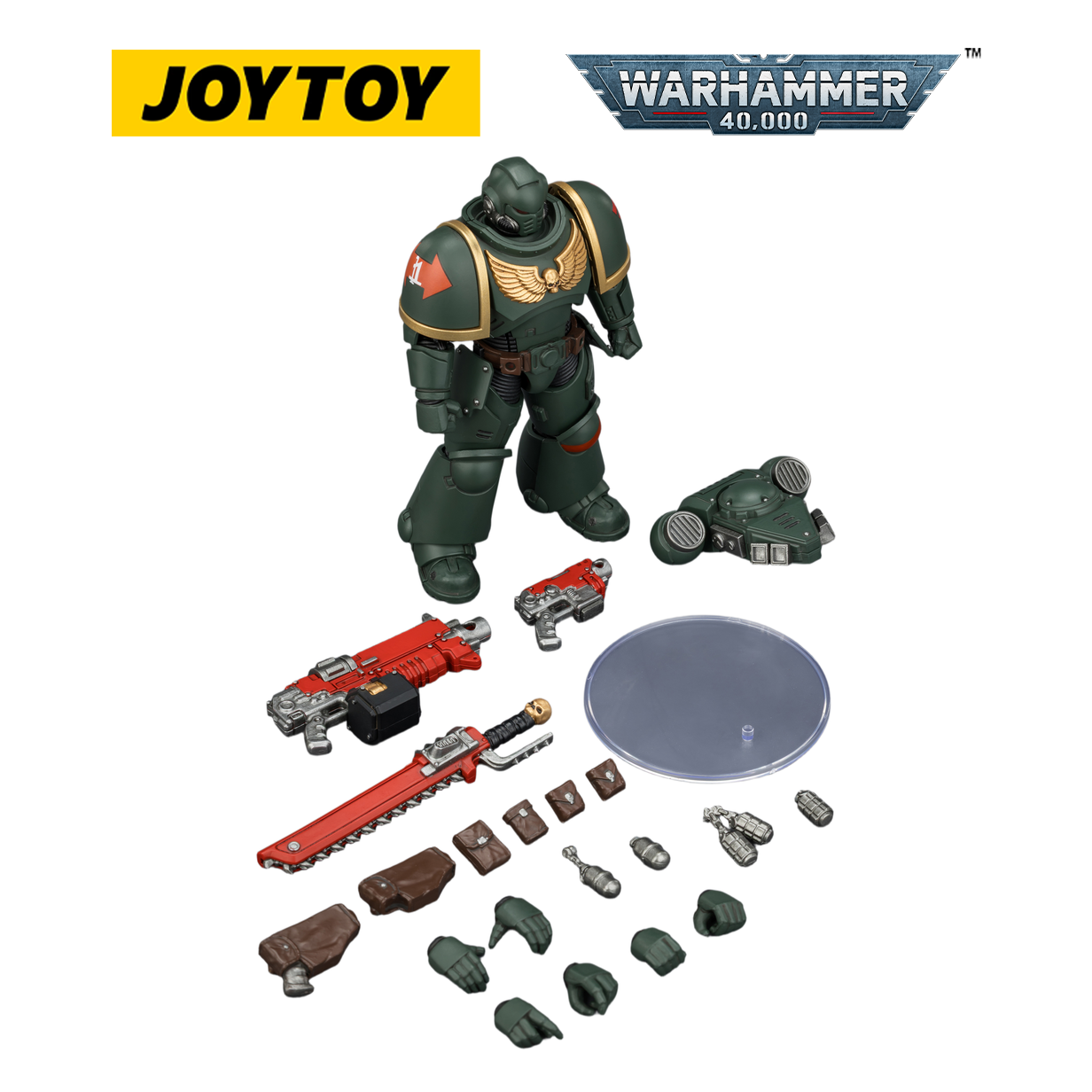 JOYTOY Warhammer 40,000 - Dark Angels, Intercessor (1/18 Scale) Preorder