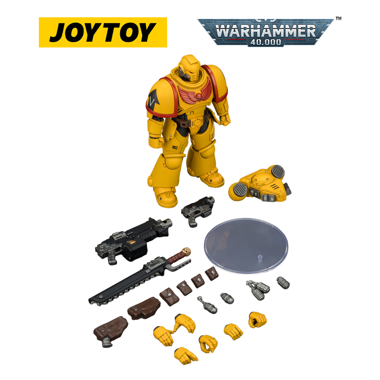 JOYTOY Warhammer 40,000 - Imperial Fists, Intercessor (1/18 Scale) Preorder
