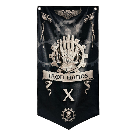 Warhammer The Horus Heresy - Iron Hands Wall Banner