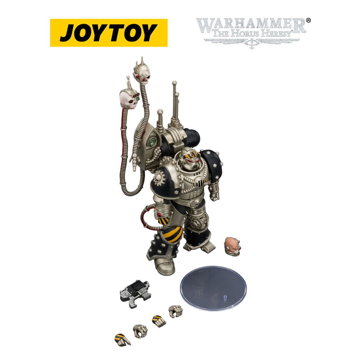 JOYTOY Warhammer The Horus Heresy - Iron Warriors, Legion Praevian with Bolt Pistol (1/18 Scale) Preorder