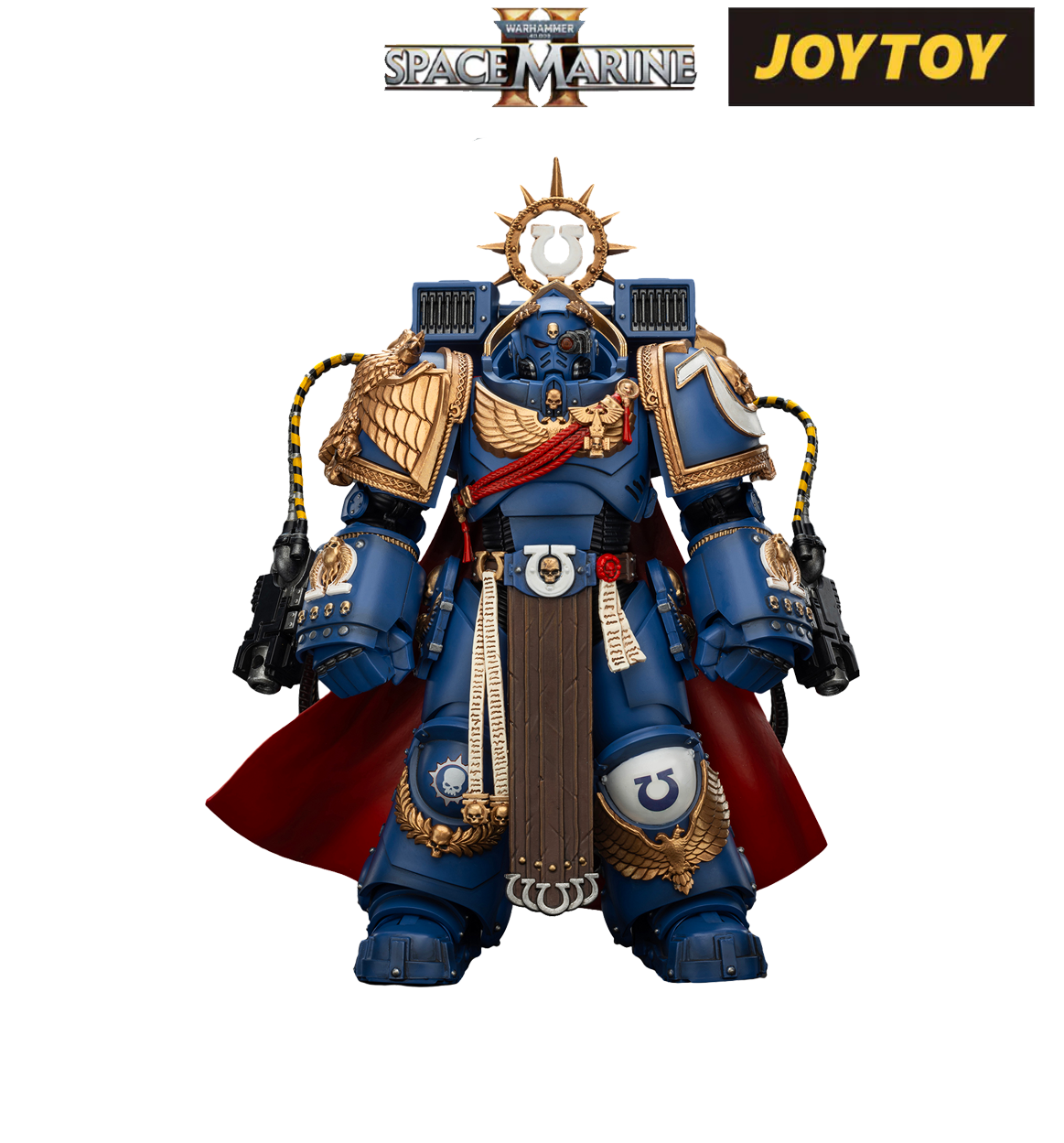 Ultramarines, Marneus Calgar, Chapter Master with MkX Gravis Armour and the Gauntlets of Ultramar (1/18 Scale)