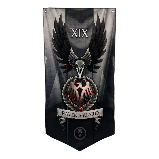 Warhammer The Horus Heresy - Raven Guard Wall Banner
