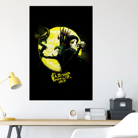 Warhammer Age of Sigmar Skragrott the Loon King Poster