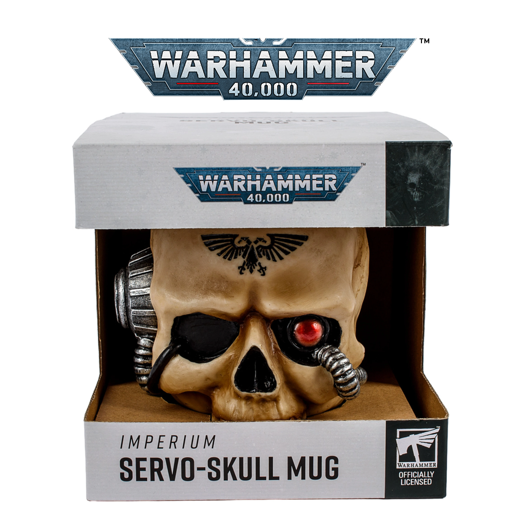 Warhammer 40,000: Servo Skull Mug Preorder
