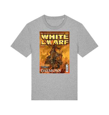 Heather Grey Printed T-shirt Front