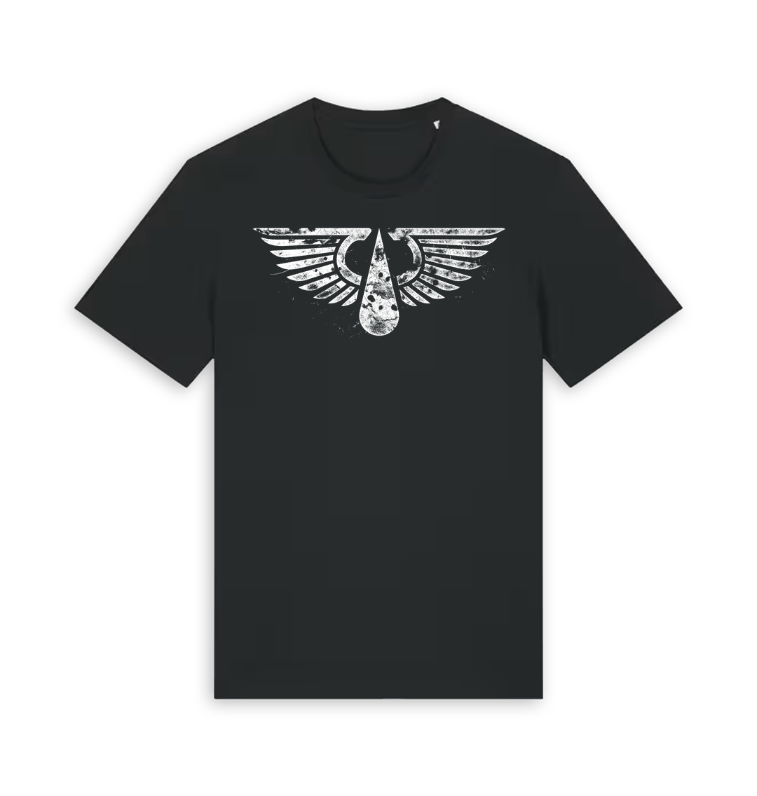 Black Printed T-shirt Front