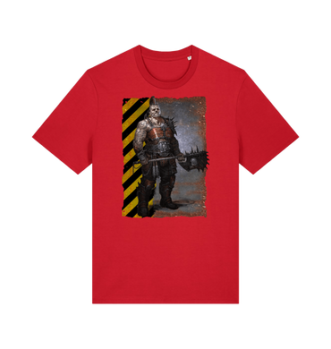 Red Printed T-shirt Front