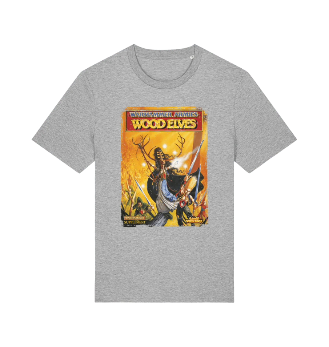 Heather Grey Printed T-shirt