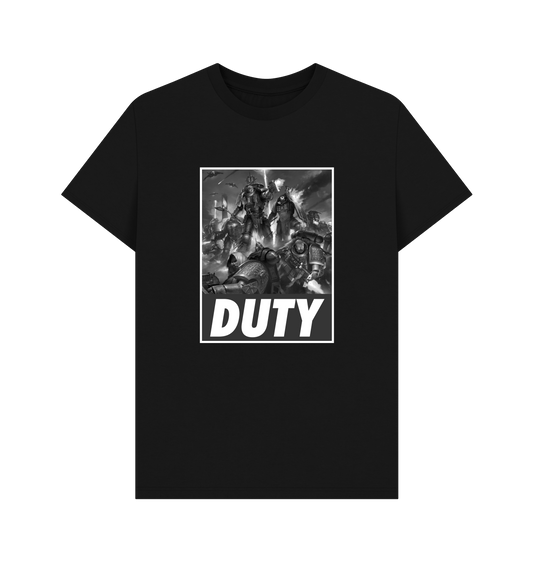 Black Deathwatch Duty T Shirt