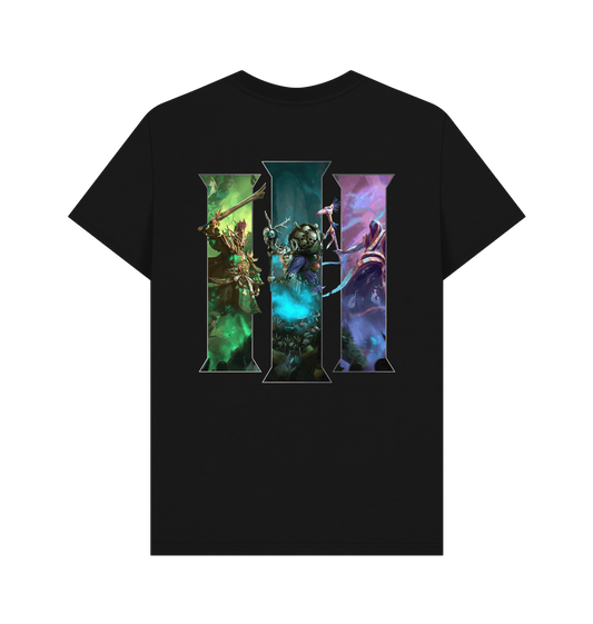 Black Printed T-shirt