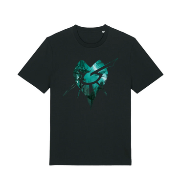 Black Printed T-shirt