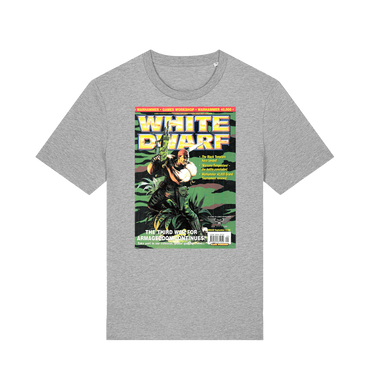 Heather Grey Printed T-shirt Front