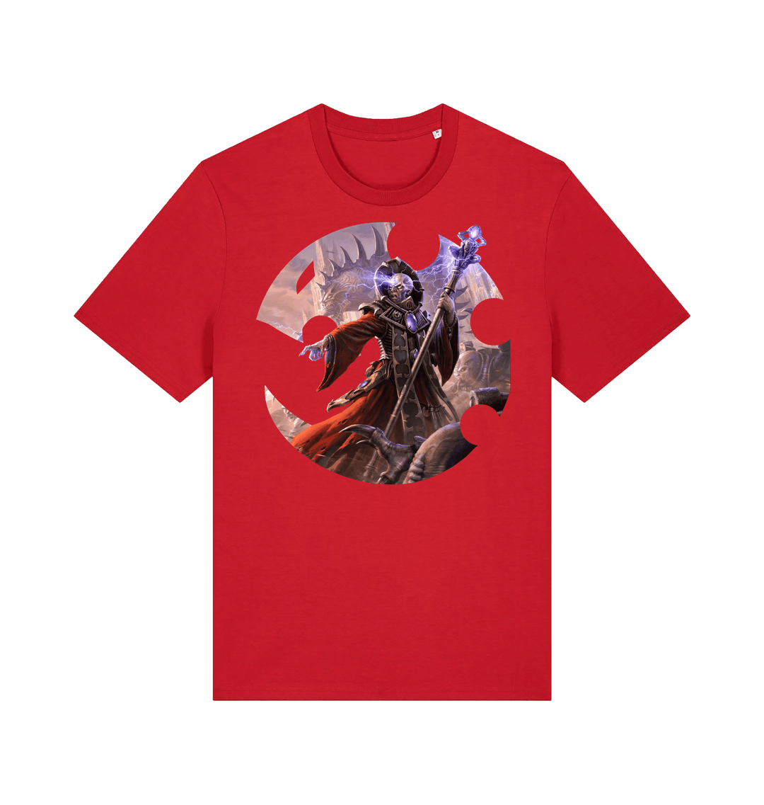 Red Printed T-shirt Front