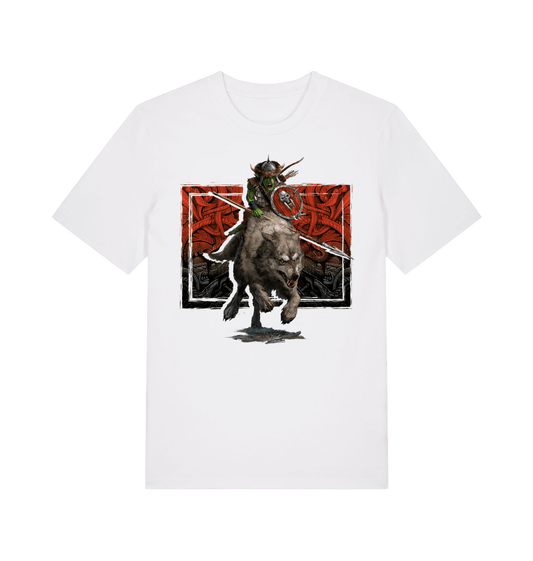 White Printed T-shirt Front