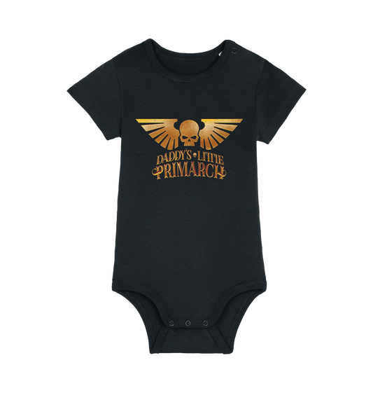 Black Printed baby grow