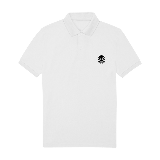 White Polo Shirt Front