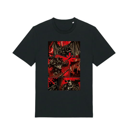 Black Printed T-shirt