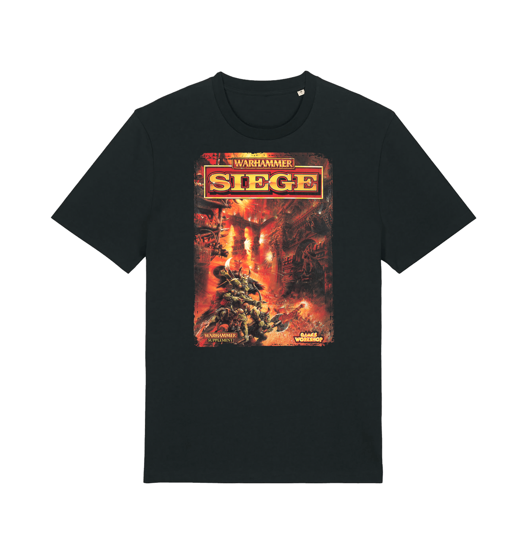 Black Printed T-shirt Front