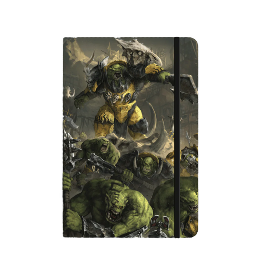 Black Orruk Warclans Ironjawz Notebook